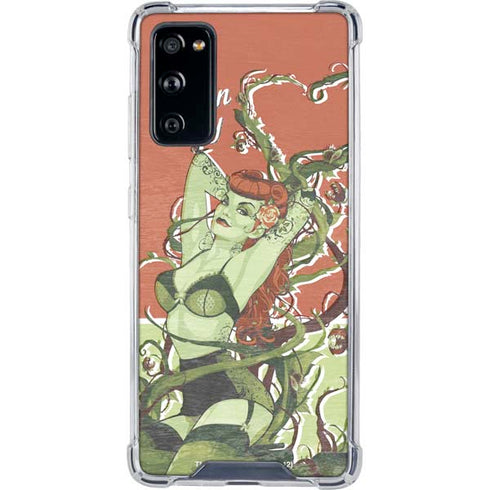DC Comics Bombshells Poison Ivy Galaxy S20 FE Clear Case